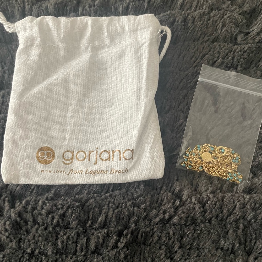 Gorjana - Capri Layer Necklace (Turquoise)